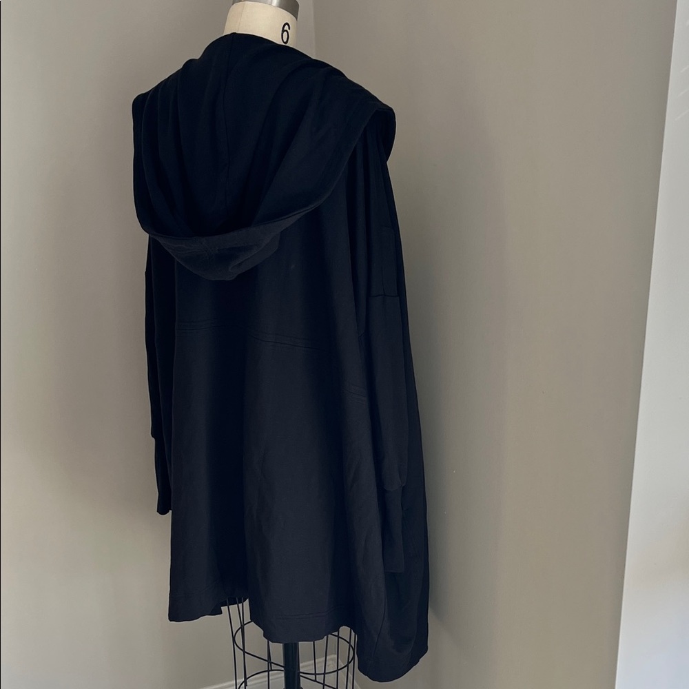 🤑LOWEST PRICE - ATHLETA Mantra Wrap Black Women's cardigan sweatshirt Jacket - Picture 13 of 16